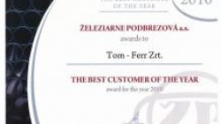 The best costumer of the year 2010